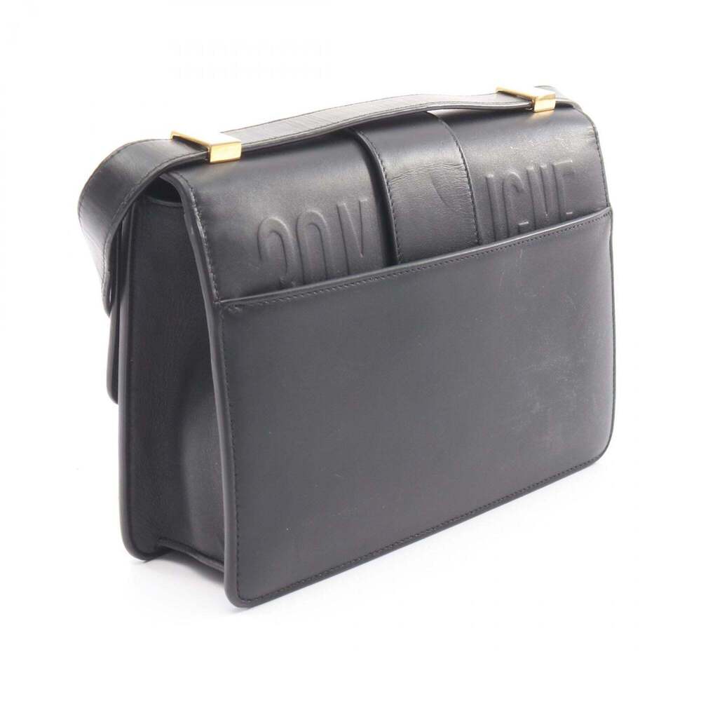 CHRISTIAN DIOR Black Leather Shoulder Bag - Picture 2 of 9